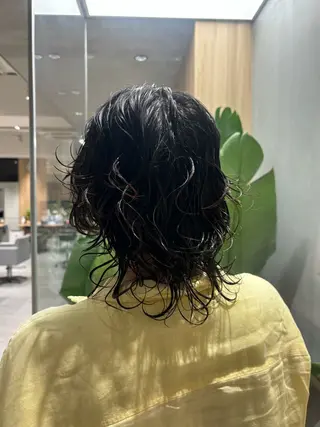 パーマ 🩵🫧ふちゃく はるな🫧🩵のヘアスタイル