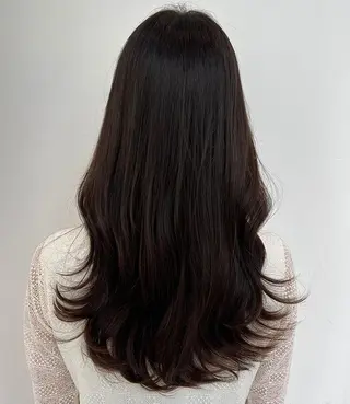 ロング 中顔面短縮 顔まわり新田大翔のヘアスタイル