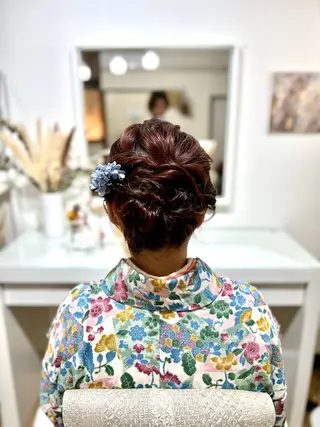 ヘアアレンジ make room Blissのヘアスタイル