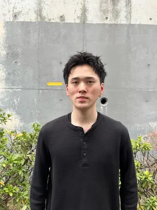 ショート メンズ 宮崎 恵多のヘアスタイル