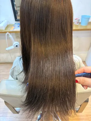 カラー 韓国ヘアー🇰🇷 MIWAのヘアスタイル