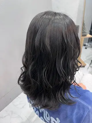 ミディアム ハイトーン/韓国風/ 艶髪/吉祥寺のヘアスタイル