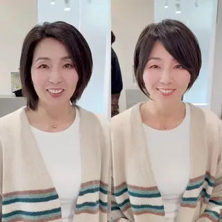 ショート ✨大人ショート特化 /カットモデル/銀座のヘアスタイル
