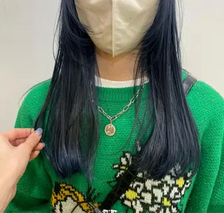 セミロング カラー k-two ウエダカナミ🎀のヘアスタイル