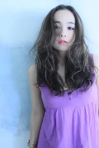 セミロング カラー パーマ ヘアアレンジ メンズ キッズ ネイル マツエク・マツパ EnBlesS西宮 マンツーマン神道有基のヘアスタイル