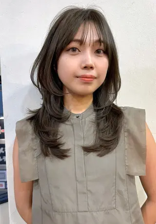 ロング カラー 似合わせレイヤー 🇰🇷荒木洋文のヘアスタイル