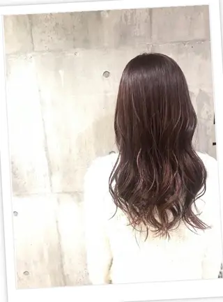 ロング カラー パーマ ヘアアレンジ メンズ キッズ ネイル マツエク・マツパ EnBlesS西宮 マンツーマン神道有基のヘアスタイル
