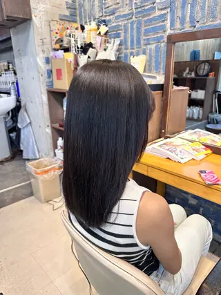 ミディアム Kaori / P’s 渋谷のヘアスタイル