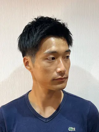 ショート メンズ 木村温人 カットモデル募集中のヘアスタイル