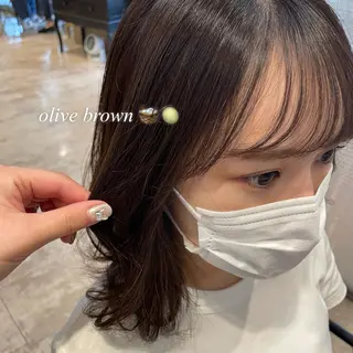 カラー 𝙢𝙞𝙮𝙪🎀 girly hairのヘアスタイル