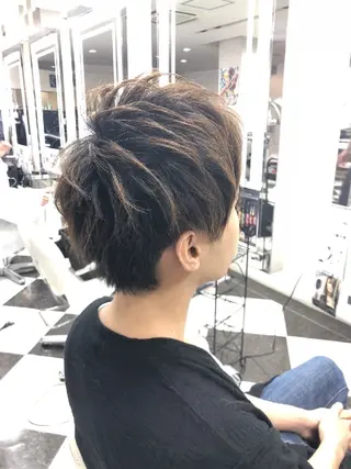 メンズ 永島 妹のヘアスタイル