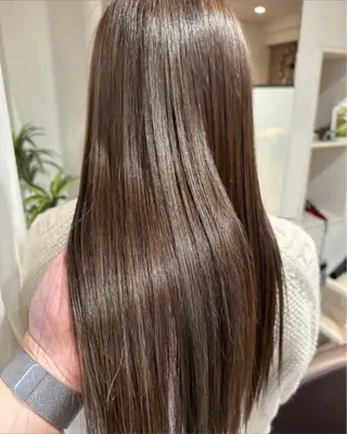 ロング カラー なかにし まゆみのヘアスタイル