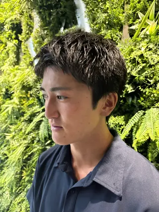 ショート メンズ 【GRANDEUR】 石橋亜嘉史のヘアスタイル