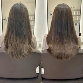 ロング EIGHT plum TOKIOリミテッドのヘアスタイル