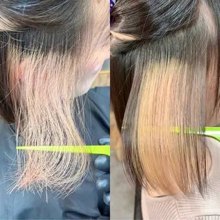ショート カラー パーマ ショートボブ髪質改善 縮毛矯正のプロ山道潤のヘアスタイル