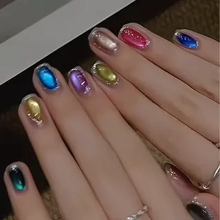 ネイル bijou nails 蓮のネイルデザイン