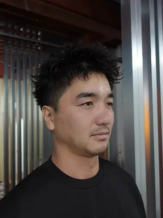 ショート メンズ Shiro RENのヘアスタイル