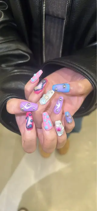 ネイル 🎶個性派ネイル💅 /Komachi❤️のネイルデザイン