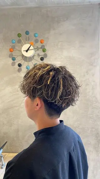 メンズ 女性カット🌀 カラー⭐️大坂望心のヘアスタイル