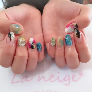 ネイル La neige* yuki 🐩🌙のネイルデザイン