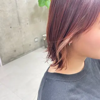 ショート カラー 坂本 沙也加のヘアスタイル