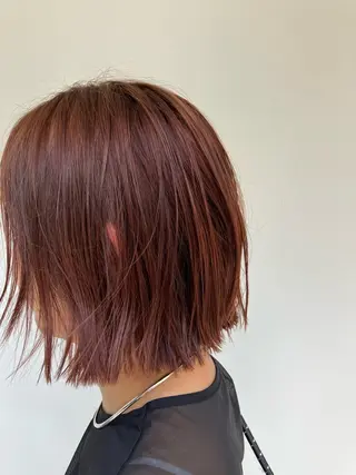 ミディアム カラー 佐藤 知子のヘアスタイル