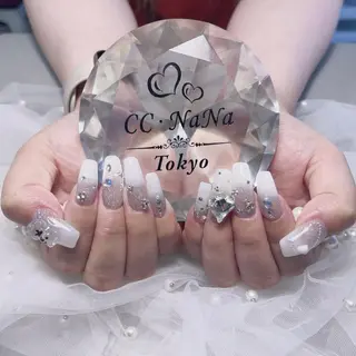 ネイル 韓国風ワンホンネイル パラジェル🩵roのネイルデザイン