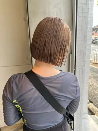 ショート カラー モデル募集/ショート ボブ/コジマショウタのヘアスタイル