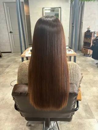 ロング きょうか🩶 /艶髪/髪質改善のヘアスタイル