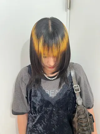 ミディアム 💥ウルフカット デザインあんな💥のヘアスタイル