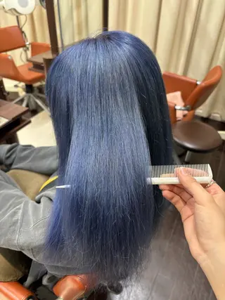 ロング カラー ⛄️カラーモデル /艶カラー/あい⛄️のヘアスタイル