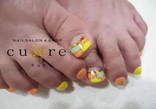 ショート ネイル ネイルサロン Cureのネイルデザイン
