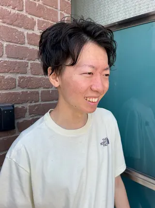 ショート メンズ 久木原 ゆりのヘアスタイル