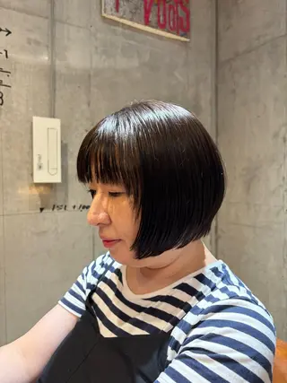 ショート 🌊インナーカラー 🐬櫻井海星のヘアスタイル