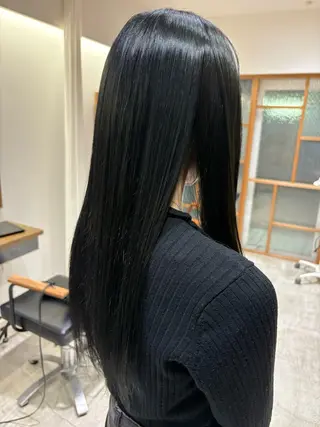 ロング 寺本 心のヘアスタイル