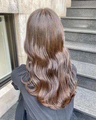 ロング カラー 髪質改善&美髪カラー ボブ&ロングRINのヘアスタイル