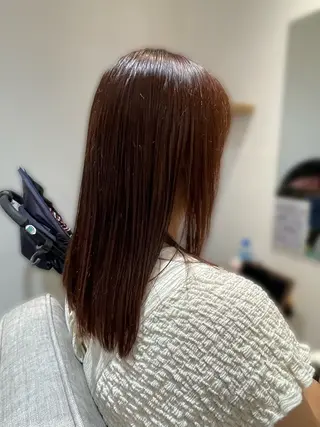 ミディアム 髙梨 いず美のヘアスタイル