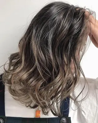 ロング カラー ケイジ✨透明感 /艶カラー✨のヘアスタイル