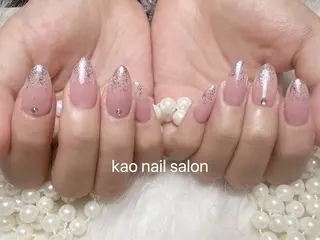 ネイル kao nail マグネット/長さだしのネイルデザイン