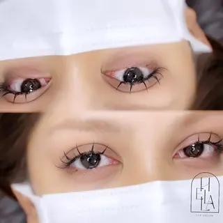 マツエク・マツパ まつげパーマ／眉毛 H e l l aのマツエク・マツパデザイン