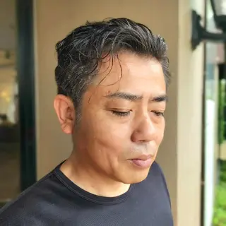 ショート メンズ 柏 康孝のヘアスタイル