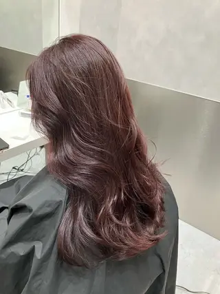 ロング カラー 💖ブリーチなし透明 感💖ASAHIのヘアスタイル