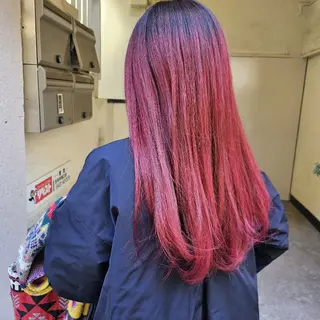 ロング 🇰🇷透明感×ハイ トーン🌟tomoのヘアスタイル