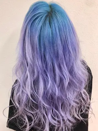 カラー ダブルスキルエクステ /羽エクステ白石宇由のヘアスタイル