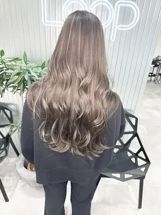 ロング カラー LOOP hairのヘアスタイル