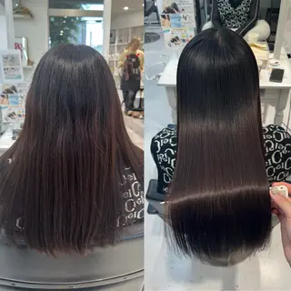 ロング 山崎結菜 髪質改善💎のヘアスタイル