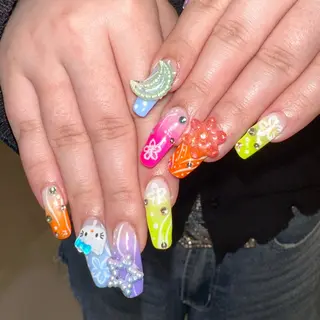 ネイル 🎶個性派ネイル💅 /Komachi❤️のネイルデザイン