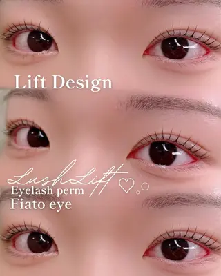 マツエク・マツパ Fiato Hinataのマツエク・マツパデザイン