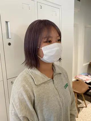 ショート レディースモデル カット/中川翔太のヘアスタイル