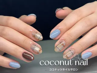 ネイル 神田 ココナッツのネイルデザイン